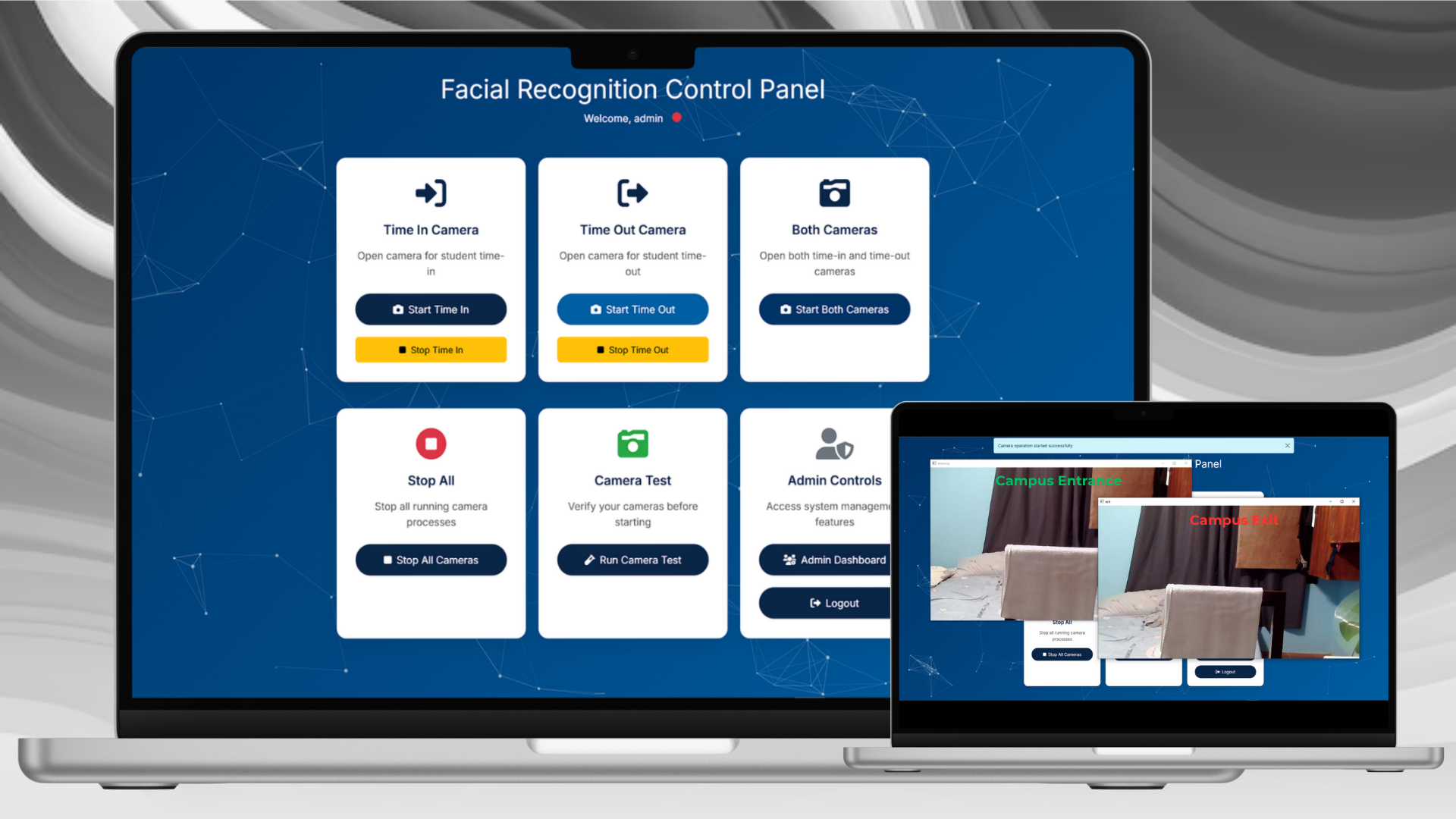 Facial Recognition Control Panel